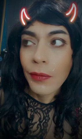 doll lips lipstick sex doll trans trans woman clip
