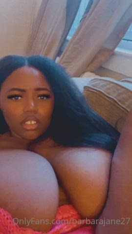 bbw busty ebony clip