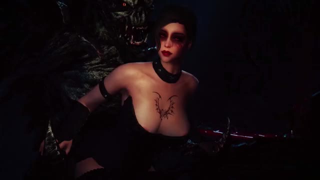 The Vampire & her Gargoyle (Short)