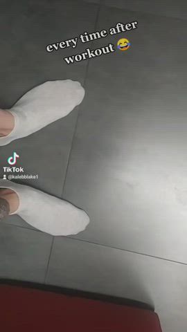 Sweaty Feet GIF by kaleb_blake