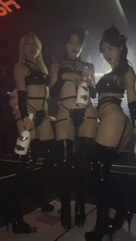 asian club dancing korean nightclub party tease teasing clip