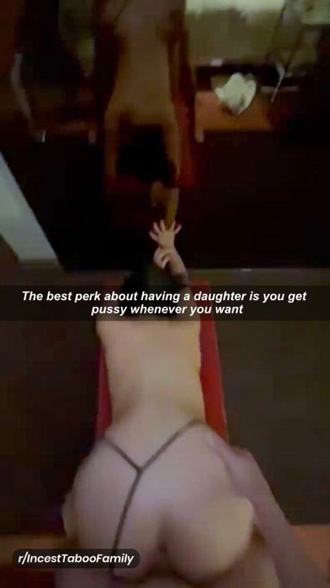 The best perk about having a daughter is