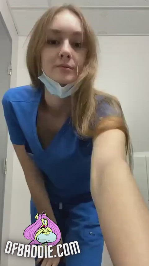 nurse tits horny clip
