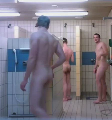 gay group shower clip