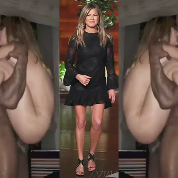 I want a bud to turn me into their goonslut for Jennifer Aniston