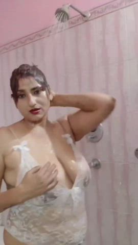 bath big tits bollywood boobs desi indian milf nipples clip