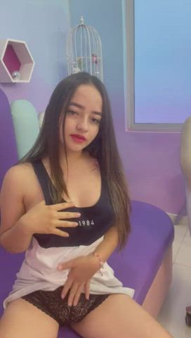 blonde chaturbate colombian latina sex streamate stripchat tits clip