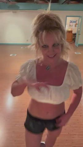 Britney Spears Dancing Legs clip