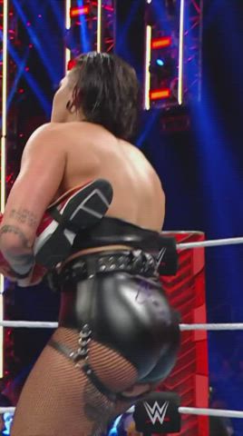 alt ass big ass booty goth tattoo thick thighs wrestling clip