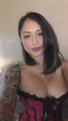 Asian Boobs Pussy Tattoo clip