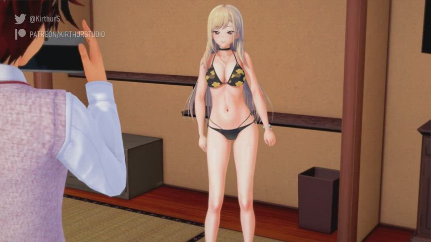 animation anime bikini doll sex doll clip