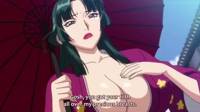 Manyuu Hikenchou Episode 2.Assassin! Breast Illusion. (05/24/2016).