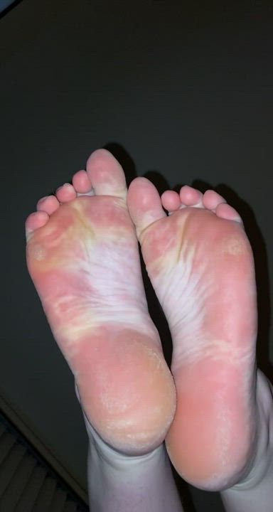 My soles have seen better days since I’ve been sick lately, but I hope you still