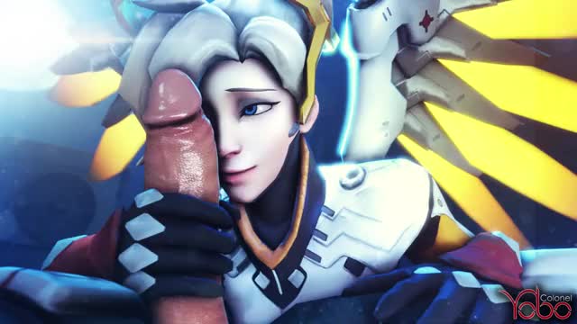 MercyHandjobWhite