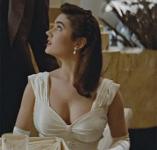 cleavage jennifer connelly sexy clip