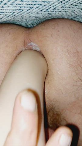 amateur anal anal play close up dildo fisting gape gaping gay clip
