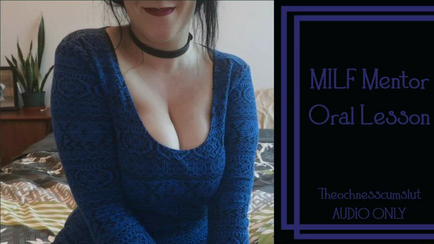 NEW VIDEO!! MILF Mentor Oral Lesson