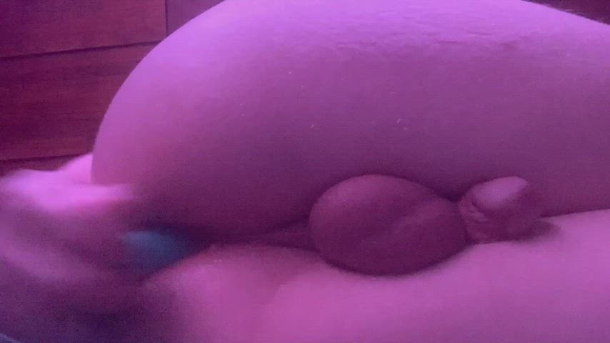 Femboy fucks his cute butt with a dildo ❤️