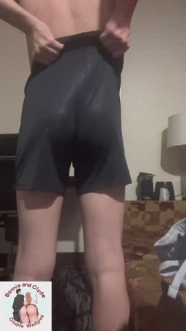 kinky male masturbation wedgie clip