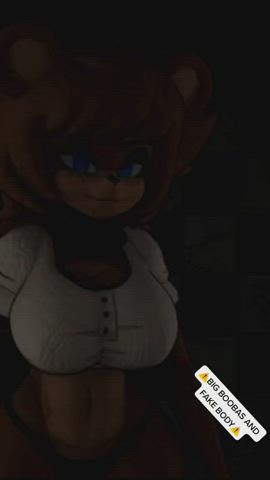 3d animation big tits smile clip