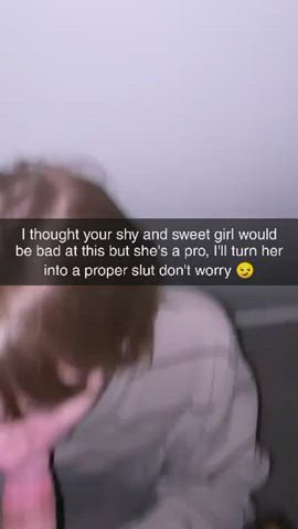 caption cheating cuckold cute girlfriend clip