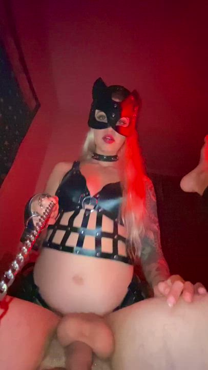 Alt BDSM British Dominatrix Femdom Hardcore Kinky Pegging Strap On clip