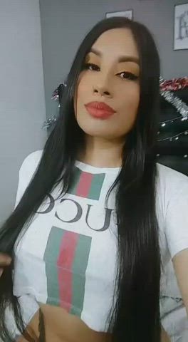 Boobs Braces Cute Indian Latina Lips Long Hair clip