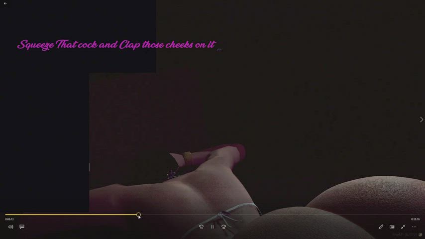 Bubble Butt Dildo Girls clip