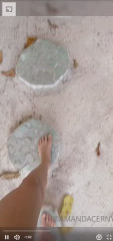 Amanda Cerny Feet Foot OnlyFans clip