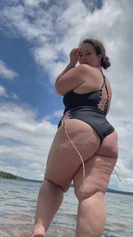 Sexy BBW at the Lake