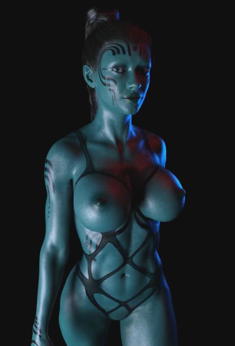 3d alien animation big tits bouncing tits huge tits natural tits rule34 tits clip