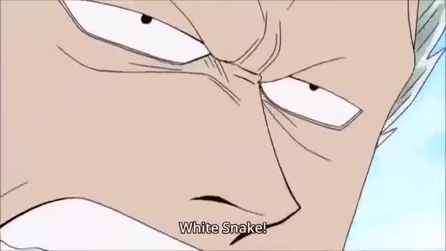 White Snake One Piece