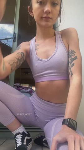 petite selfie small tits clip