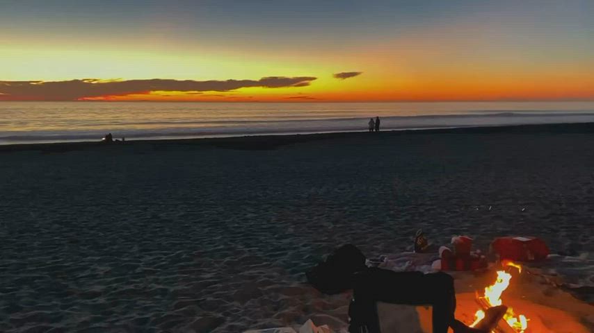 beach blowjob pov clip