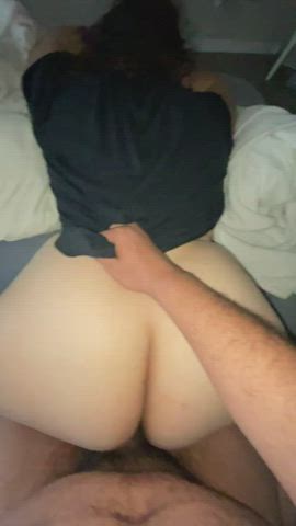 Giving my (28m) wife (24F) doggy. Her ass is so perfect don’t you think.