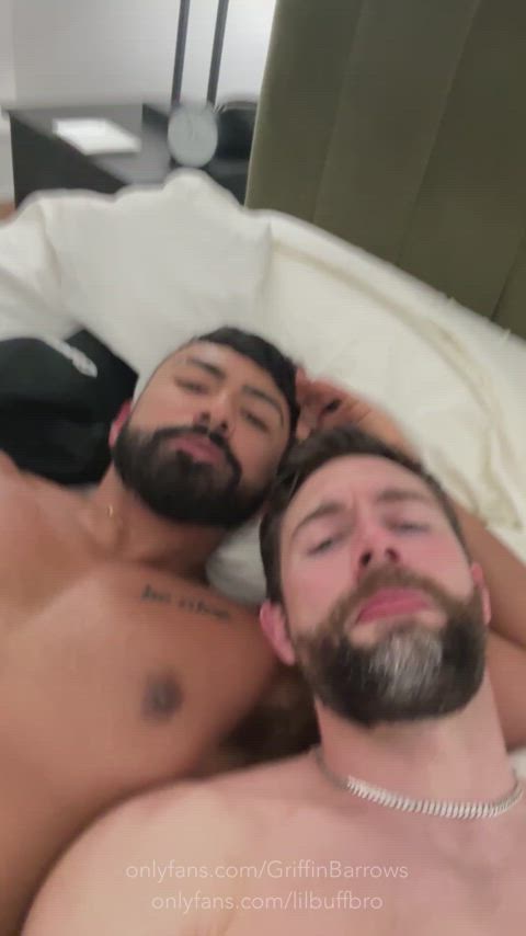 affection beard boyfriend edging friends gay jerk off male male masturbation muscles