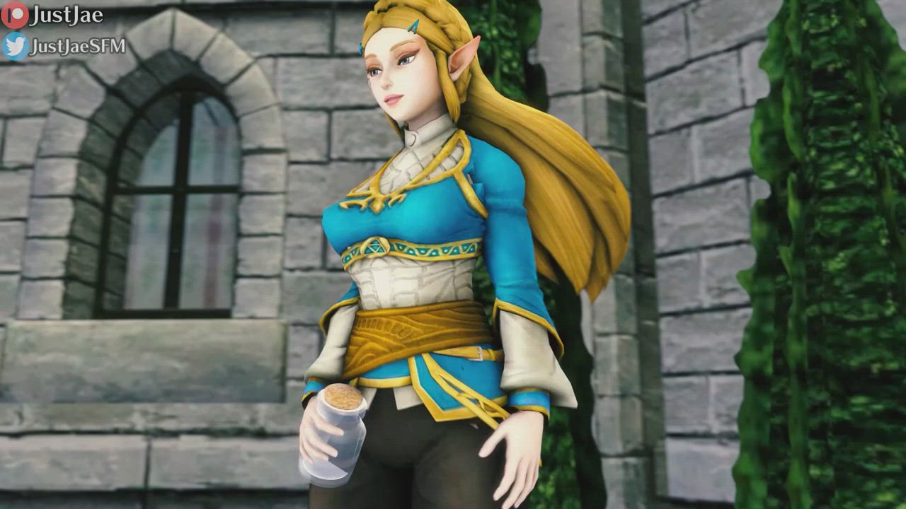Zelda makes a fart potion [OC]