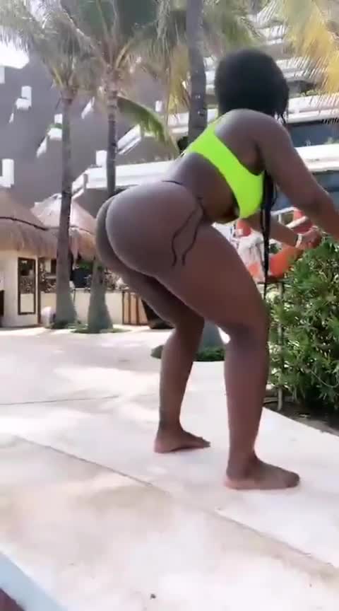 Showing us her squat technique