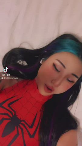 Asian Cosplay Gamer Girl Japanese Kawaii Girl Korean Petite Teen TikTok clip