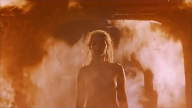 NSFW khaleesi naked fire