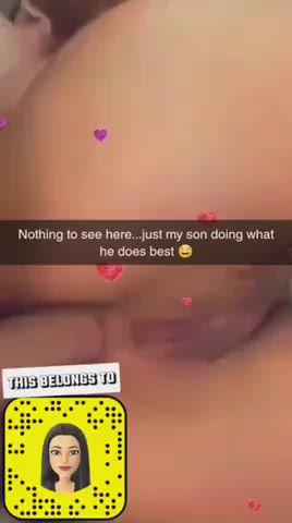 My 24 year old son loves stuffing my ass