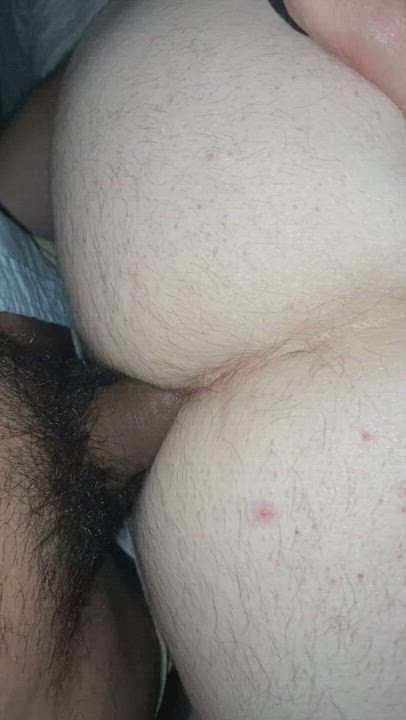Sexy Latino stroking my pussy good. He wanted me to be nice and sloppy before he