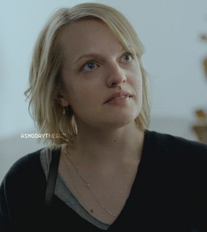 blonde celebrity elisabeth moss clip