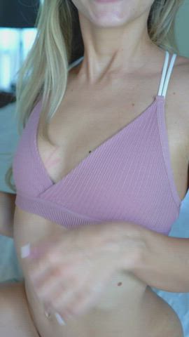 Amateur Blonde Extra Small Small Tits Teen Tiny Titty Drop clip