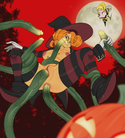 Ya gotta be careful in the pumpkin patch on halloween (scocks4you)