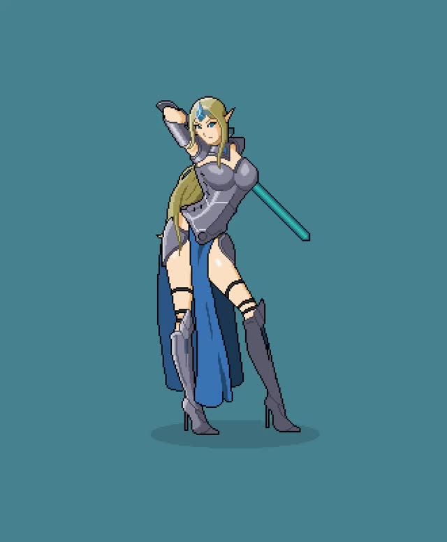 Neophyte Byte - Paladins lewds, animated. *Valera* By request, not much of Valera