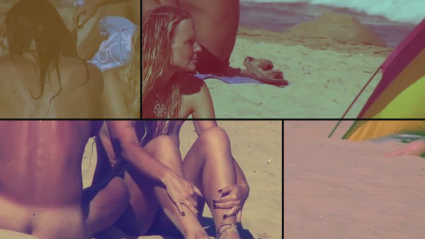 amateur beach nude voyeur clip