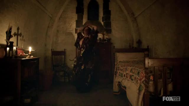 Jessica Barden in Lambs of God (TV Mini-Series 2019) [S01E02] - Short - Brightened