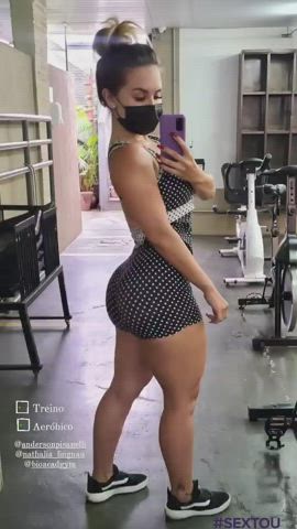 ass brazilian fitness clip