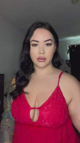 Alt Amateur Big Tits Brunette Flashing OnlyFans Smile Tattoo Tease clip
